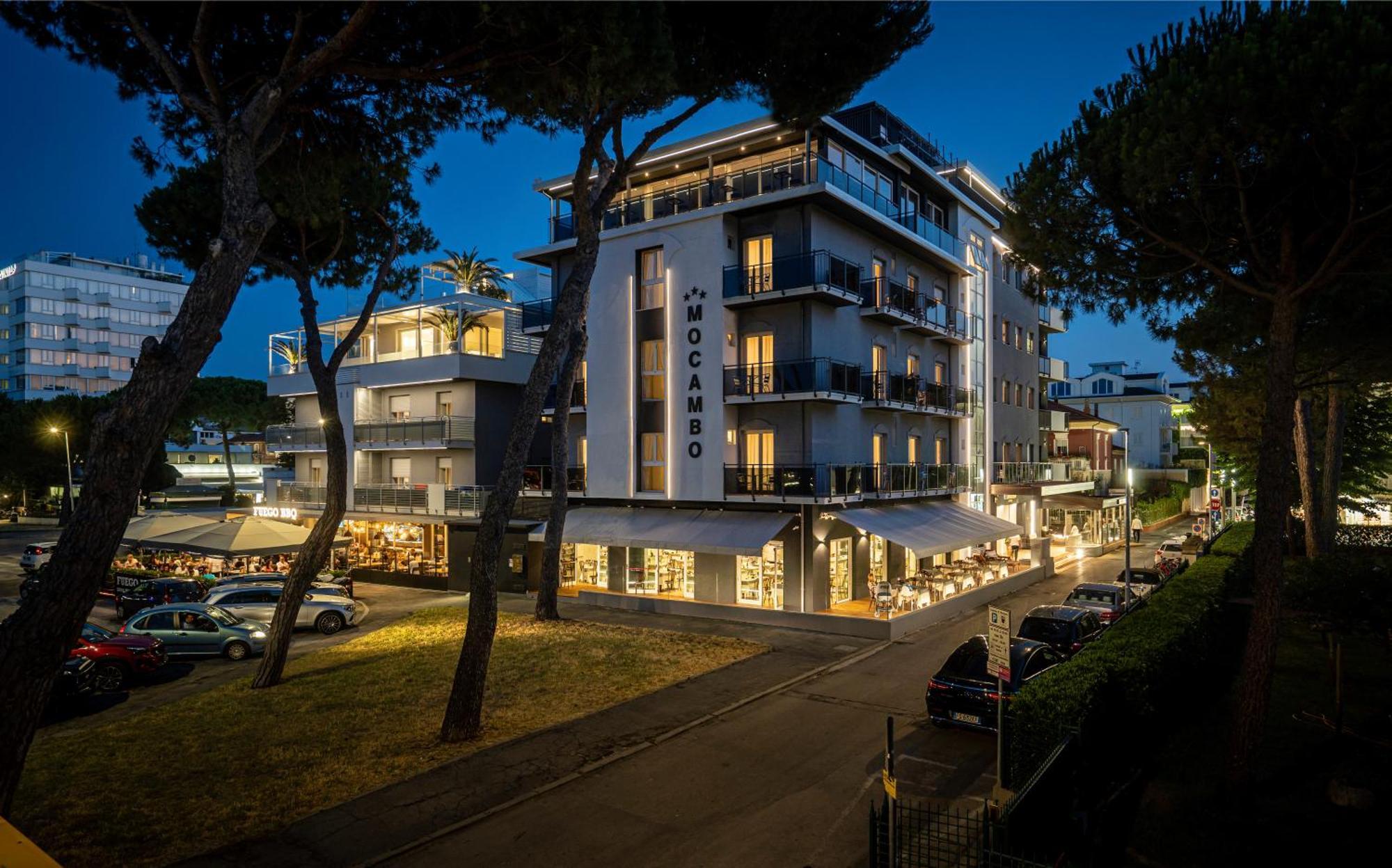 Hotel Mocambo Riccione Exterior foto