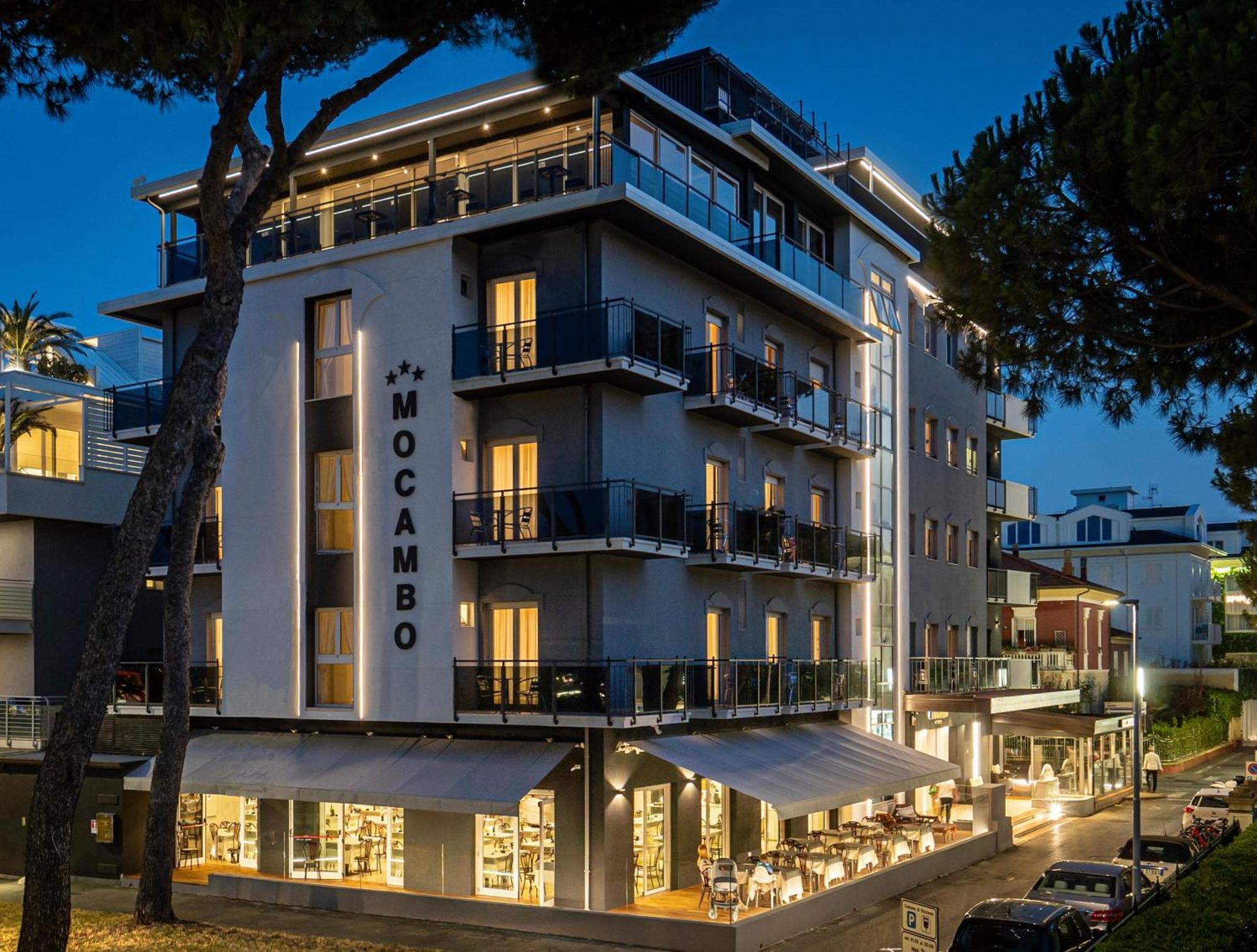 Hotel Mocambo Riccione Exterior foto